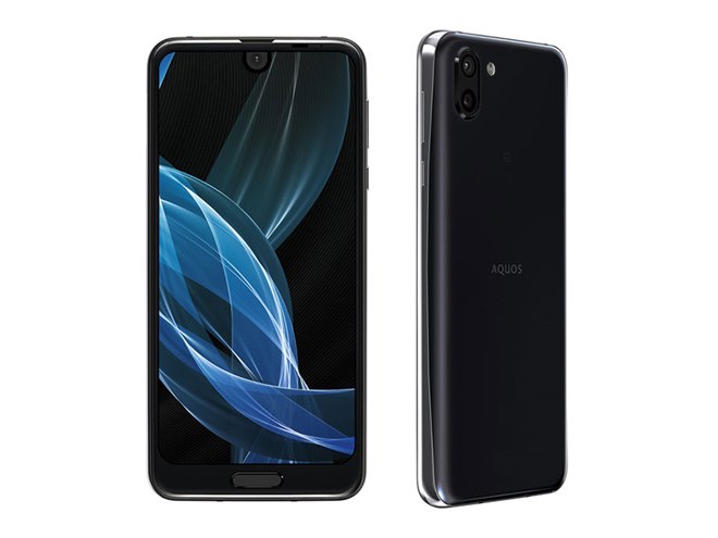 SHARP AQUOS ブラック デュアルカメラ SHARP AQUOS ブラック 6.1インチ デュアルカメラ スマートフォン