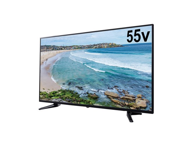 グリーンハウス、59,780円の4K/HDR対応55V型テレビをMrMaxで独占販売 