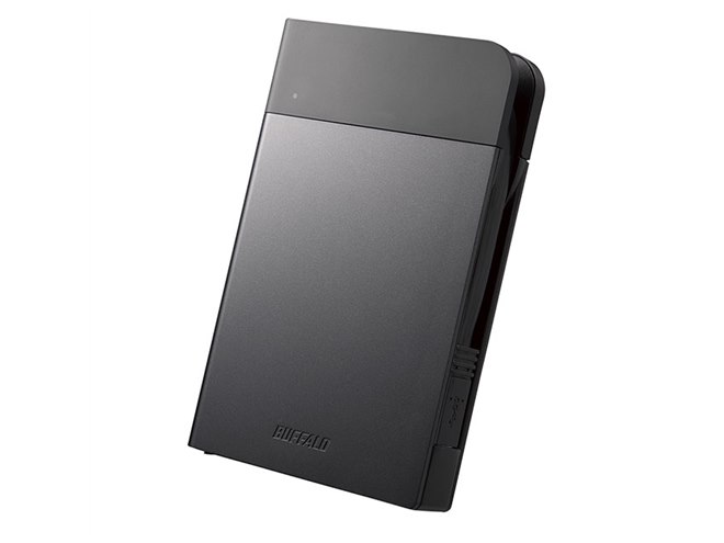 バッファロー、故障予測を本体のLEDで通知するポータブルHDD - 価格.com