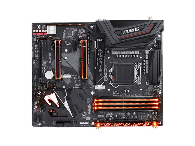 GIGABYTE、32GBのキャッシュドライブを搭載したZ370マザーボード