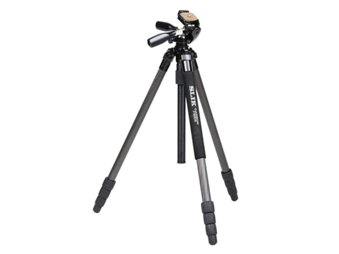 スリック、2m超えの超ハイアングルを実現するカーボン三脚