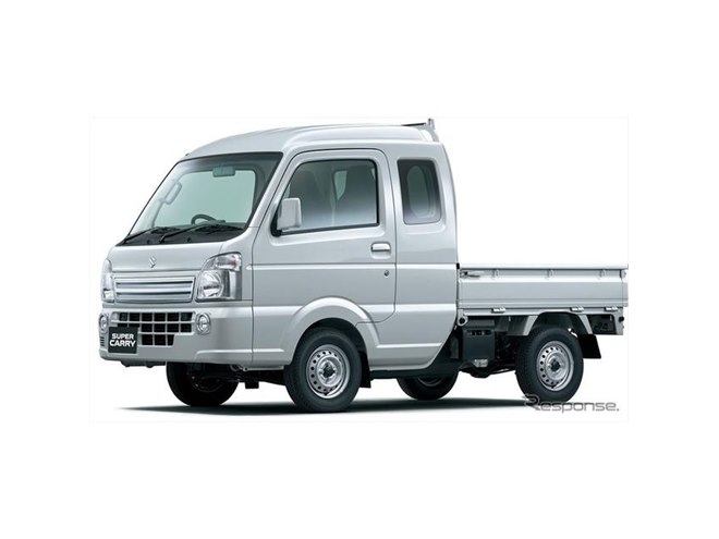スズキ スーパーキャリイ 発売…ロングキャビンの新型軽トラ、安全装備
