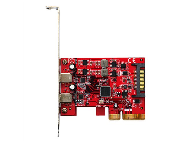 玄人志向、USB 3.1 Type-C端子を2ポート増設できるPCI Express