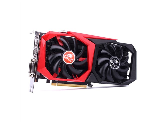 Colorful、ダブルファンを採用したビデオカード「GeForce GTX