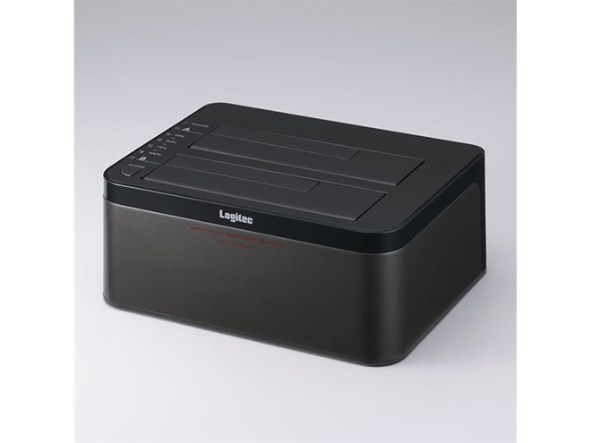 ロジテック HDDスタンド ２ベイ デュプリケーター HDD SSD対応 USB3.0 データバックアップ/消去ソフト無償ダウン