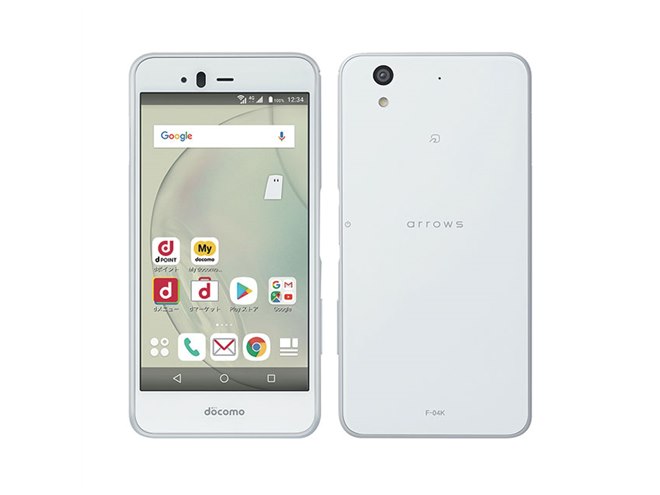 ドコモ、docomo with対象の5型スマホ「arrows Be F-04K」発売日決定