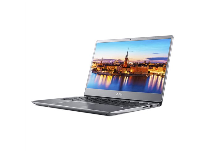 Acer ノートパソコンPC Swift SF324-54series エイサー、“13.3型級ボディ”に14型液晶を搭載したスリムノート「Swift