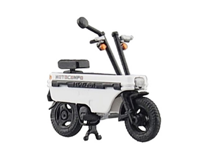 レトロ感満載の「ホンダ・モトコンポ」カプセルトイ、全5種が