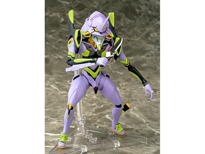 ヱヴァンゲリヲン新劇場版」エヴァ初号機を再現したフィギュア