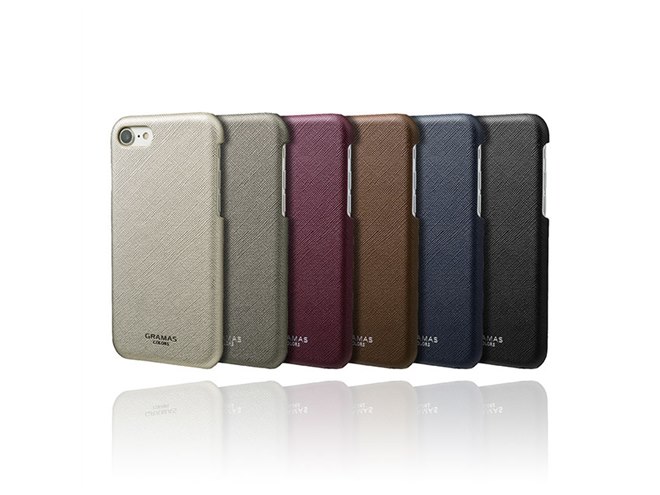 坂本ラヂヲ R08L062W 坂本ラヂヲ、シンプルなiPhone 8/7専用のシェル型PUレザーケース