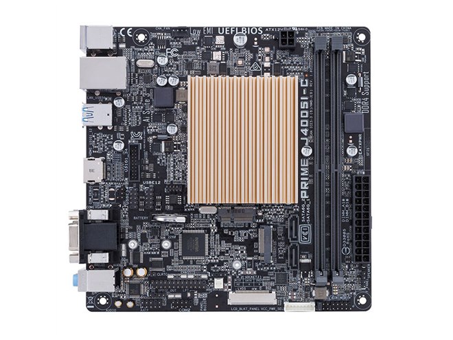 ASUS、Celeron J4005を搭載したファンレスマザーボード「PRIME J4005I