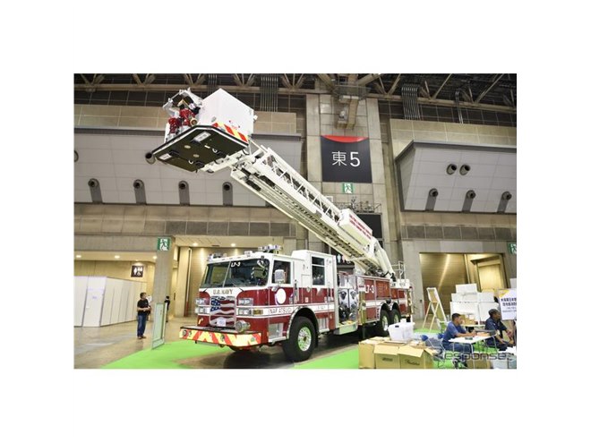 地上30m、はしご車試乗体験も…東京国際消防防災展2018［詳細画像