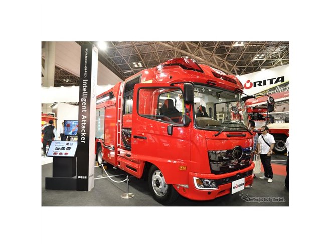 キャブを拡大、戦略ステーション消防車…東京国際消防防災展2018 - 価格.com
