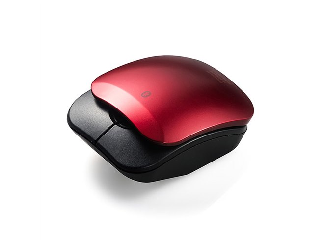 サンワ、スライドカバーを採用したBluetoothマウス「400-MA098