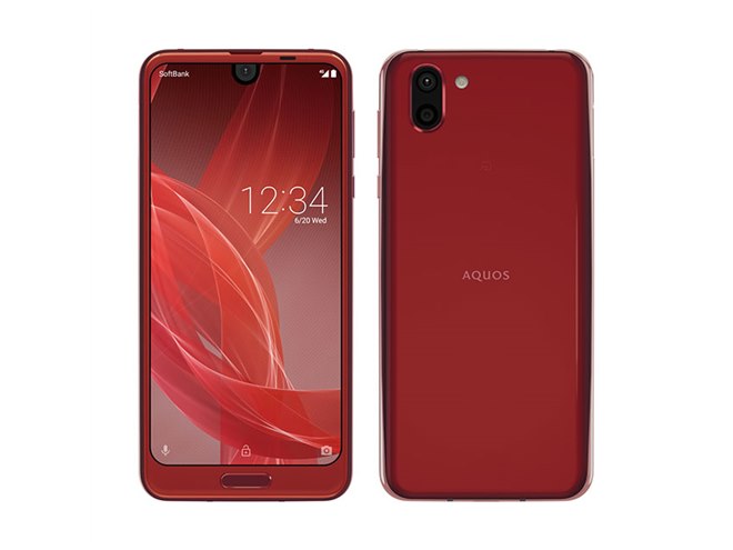 ソフトバンク、動画/静止画用の2つのカメラを搭載した「AQUOS R2
