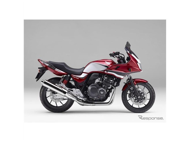 ホンダ CB400スーパーフォア、新色キャンディークロモスフィアレッドを