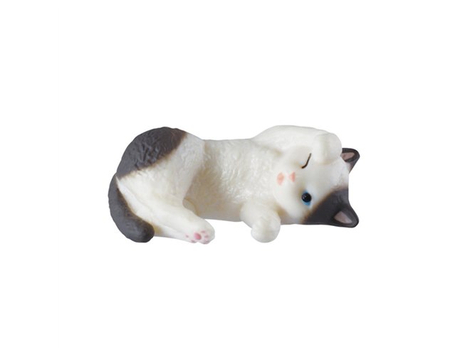 エポック、毛づくろいする猫を再現したカプセルトイ第2弾「猫の