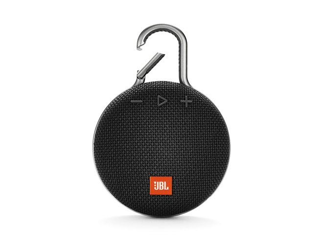 JBL、ビルトインカラビナ採用の防水ポータブルスピーカー「JBL CLIP 3