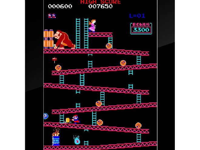 ファミコン版に未収録のステージも、AC版「ドンキーコング」がSwitch