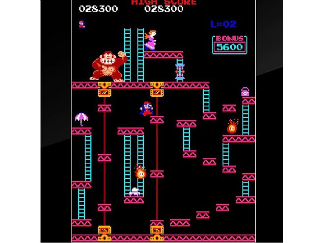 ファミコン版に未収録のステージも、AC版「ドンキーコング」がSwitch