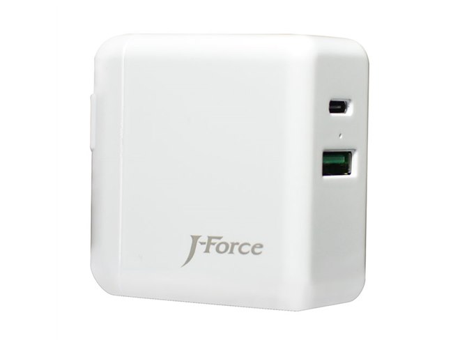 J-Force、Power DeliveryとQuick Charge 3.0に対応したUSB充電器