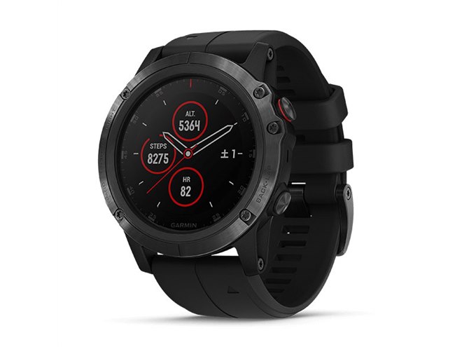 ガーミン、音楽・決済・地図機能を搭載したGPSウォッチ「fenix 5 Plus 