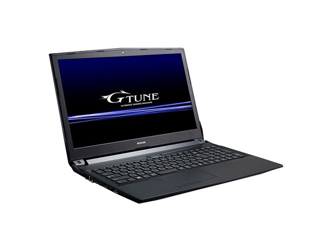 G-Tune、Core i7やGeForce GTX 1050を搭載した15.6型ゲーミングPC