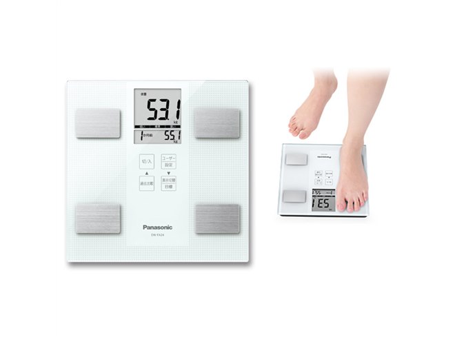 パナソニック、減量目標設定が簡単にできる体組成バランス計「EW-FA24
