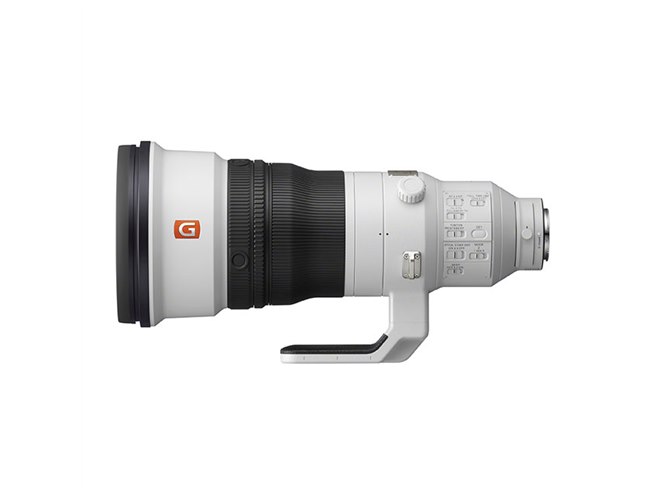 ソニー、400mmで約2.9kgの超望遠レンズ「FE 400mm F2.8 GM OSS