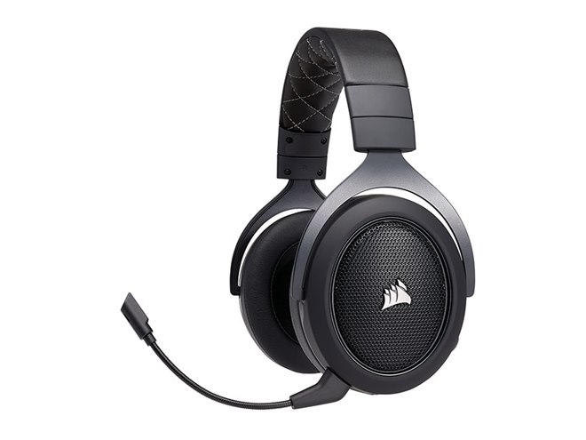 Corsair、7.1chバーチャルサラウンドに対応したヘッドセット「HS70