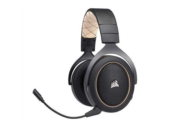 CORSAIR HS70 WIRELESS ワイヤレスヘッドセット Corsair、7.1chバーチャルサラウンドに対応したヘッドセット「HS70