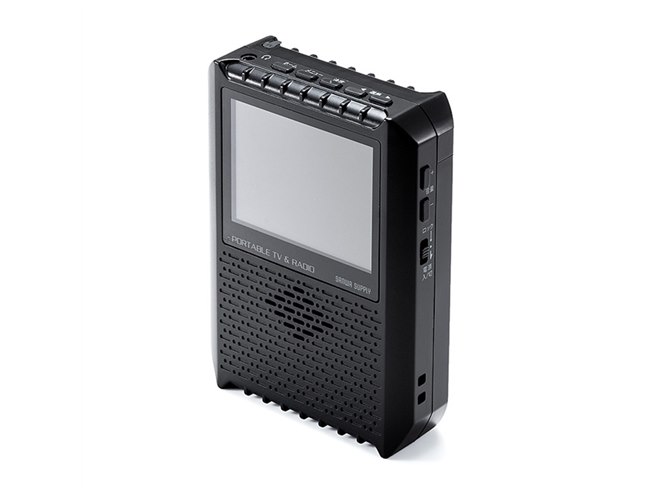 どこでもスポーツ観戦できる、FM/AMラジオ搭載のワンセグテレビ