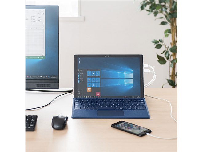 サンワ、Surfaceを拡張できるドッキングステーション - 価格.com