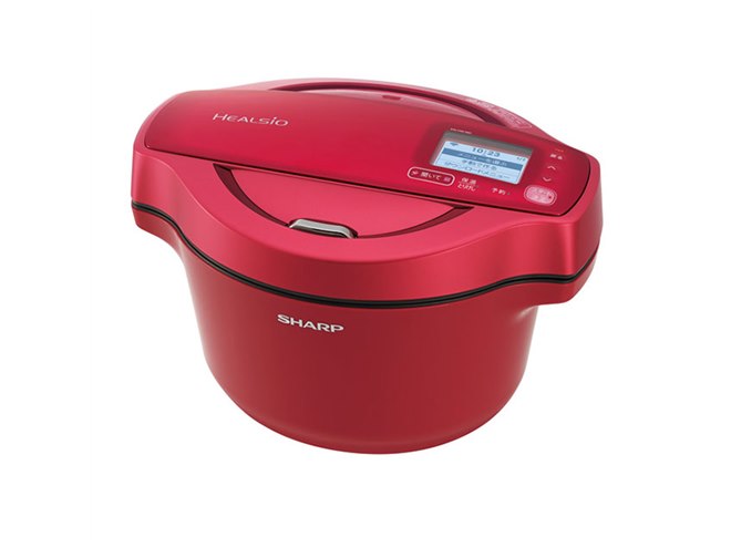 無料クーポン配布 アプリ シャープ、無線LANを搭載した「ヘルシオ ホットクック」の1.6L キッチン家電