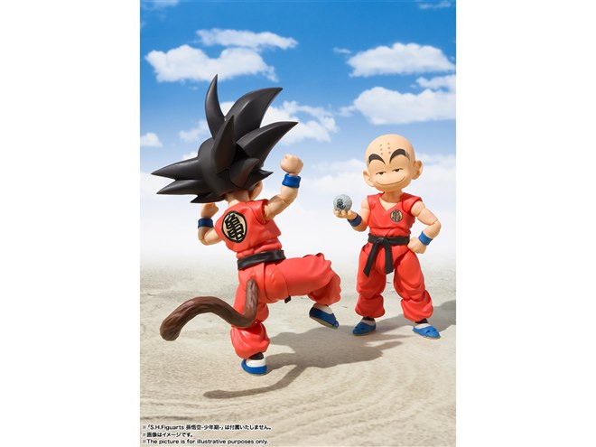 ドラゴンボール」少年期のクリリンを再現したフィギュア、かめはめ波も付属 - 価格.com