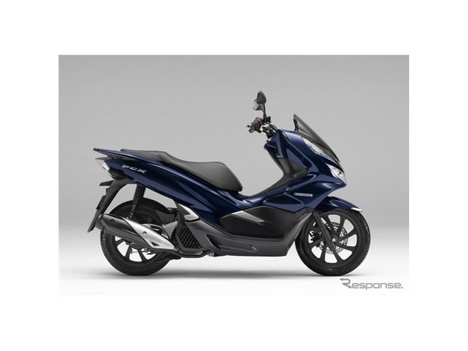 ホンダ PCX シリーズに新型、ハイブリッド追加へ…量産二輪車で世界初