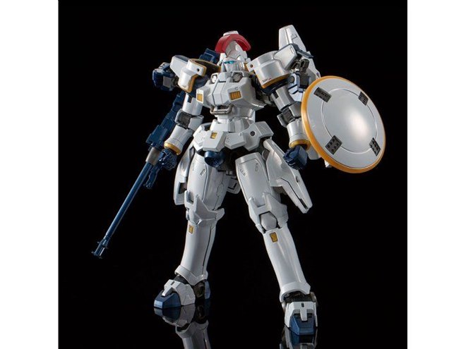 トールギス EWの特別版RGガンプラ、メタリックフレームや