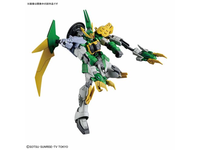 バンダイ、虎狼を装備した「ガンダムジーエンアルトロン」ガンプラの