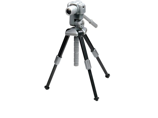 エポック、カプセルトイ「誰得?! 俺得!! カメラと折りたたみ三脚」発売