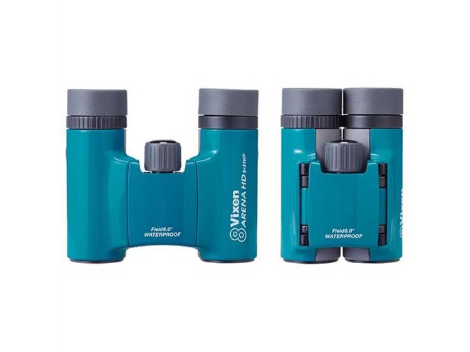 ビクセン、コンパクトでキュートなボディの防水双眼鏡「アリーナHD8
