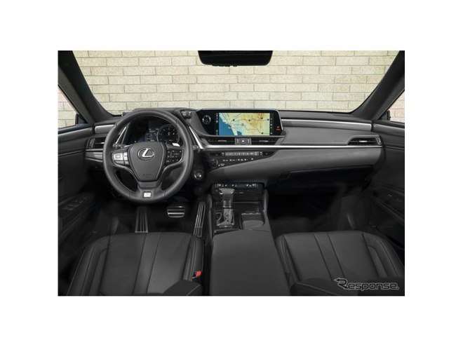 レクサス ES 新型、12.3インチモニターと第2世代のリモートタッチ採用