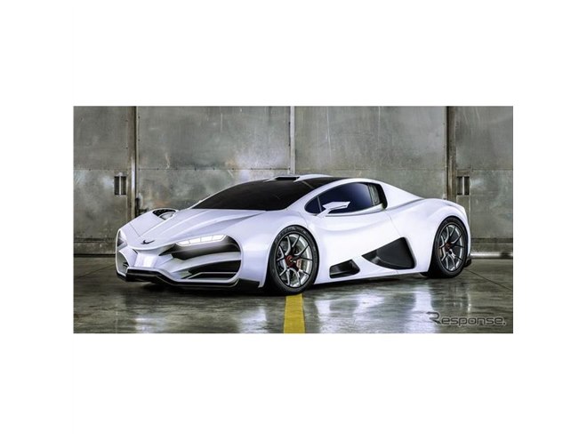 新型ハイパーカー『ミランレッド』発表、1325psで最高速400km/h以上