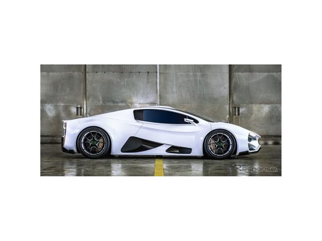 新型ハイパーカー『ミランレッド』発表、1325psで最高速400km/h以上