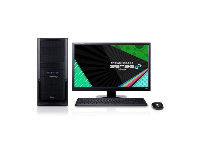 iiyama、Ryzen 7 2700とQuadro P1000を搭載したクリエイター向け 