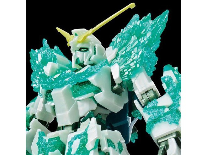 HG ユニコーン ガンダム 光の結晶体  完成品  ガンプラ HG 1/144 ガンダムベース限定 ユニコーンガンダム(光の結晶体