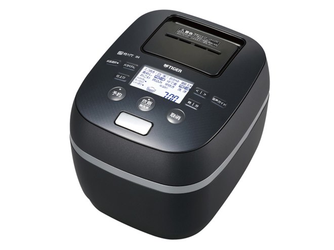 タイガー、本物の土鍋を採用した小容量3.5合炊きの圧力IHジャー