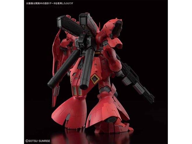 バンダイ、“1/144史上最大級のギミック”「サザビー」RGガンプラ