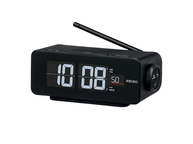 セイコークロック、フリップ式表示を液晶で再現したワイドFM対応の