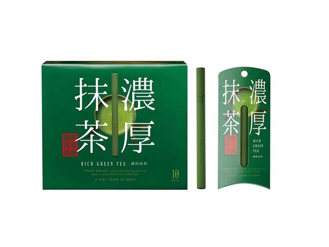 ある　抹茶2箱 和の香りを楽しむ「抹茶電子タバコ」に10本セットBOXが登場、12,000円