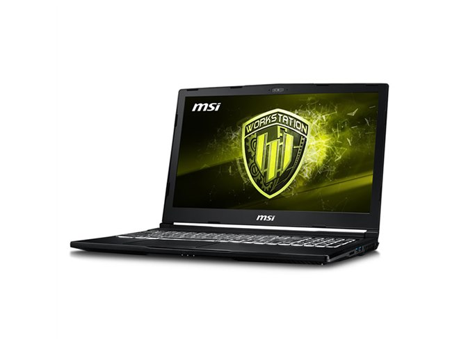 MSI、Quadro P2000を搭載したモバイルワークステーションを 